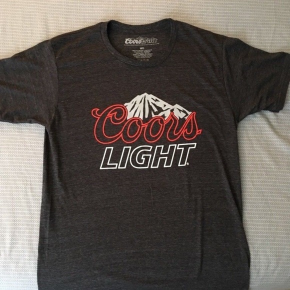 Little Boys T-Shirt Coors Light Logo Short Sleeve Crewneck Cotton Tee Shirt Black